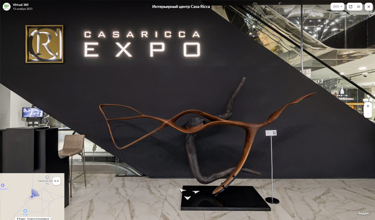 Виртуальный тур по ТЦ Casa Ricca Expo